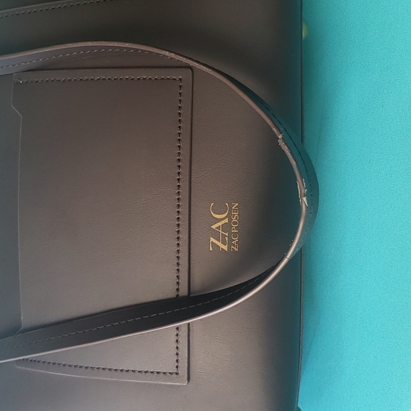 HP. Zac Posen Eartha Folded Gusset Shoulder Bag. - Picture 12 of 12